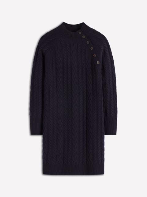 BODEN Amara Short Cable Dress-Navy
