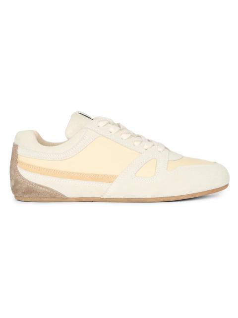 Isabel Marant Women's Senny Suede Low-Top Sneakers - Sahara Chalk