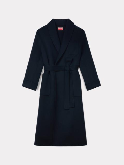 Shawl wool coat