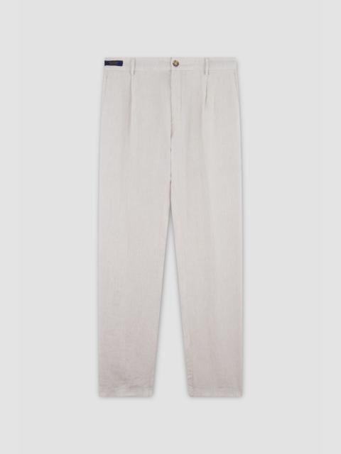 Paul & Shark LINEN CHINO PANTS WITH STRIPED PATTERN