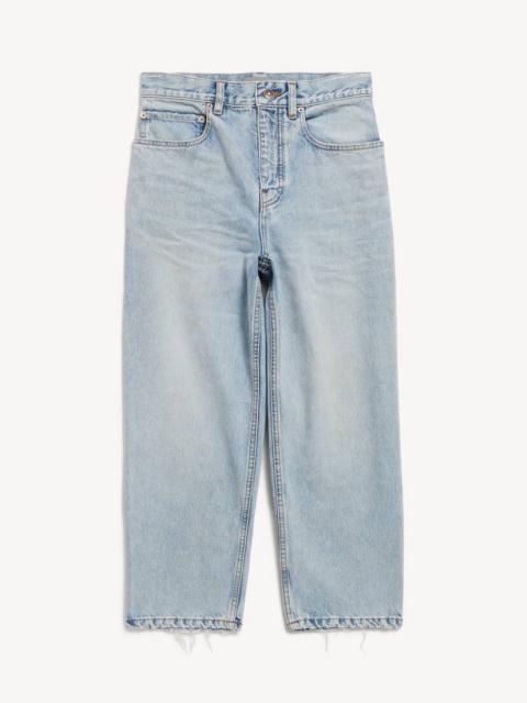 BALENCIAGA Women's Jackie Capri in Bleach Light Bleu