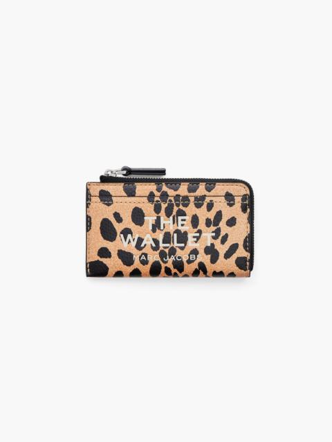 Marc Jacobs THE CHEETAH TOP ZIP MULTI WALLET