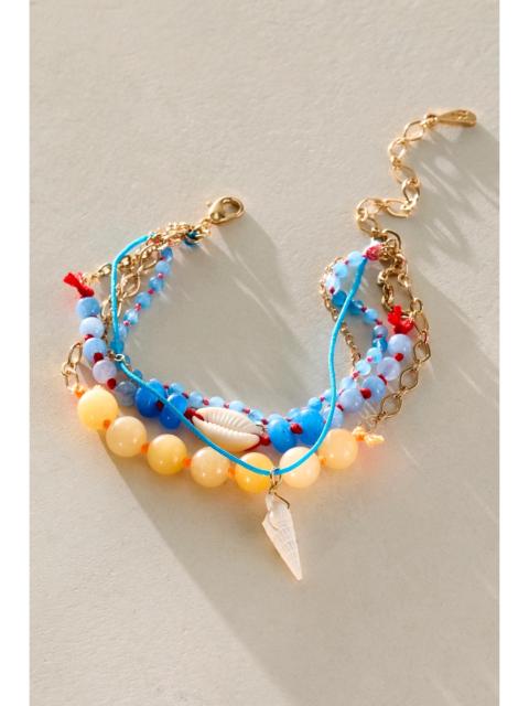 FREE PEOPLE Hailee Beaded Anklet