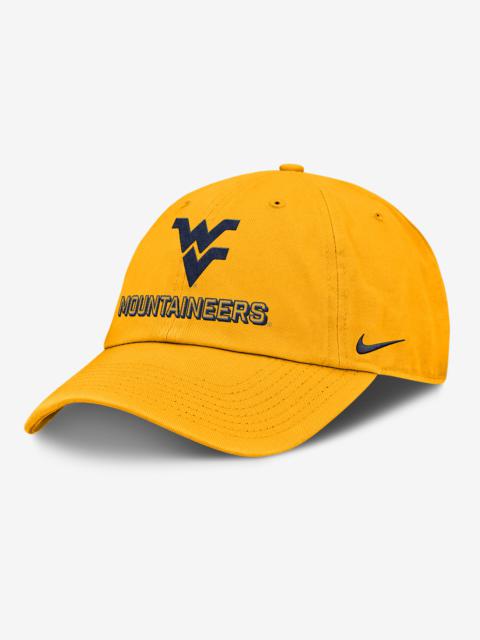 Nike West Virginia On-Field Club Gameday Men's Nike College Adjustable Hat
