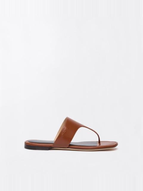 TOM FORD LEATHER LINA THONG SANDAL