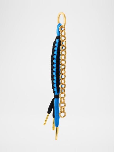 Golden Goose Braided Tassel Keychain