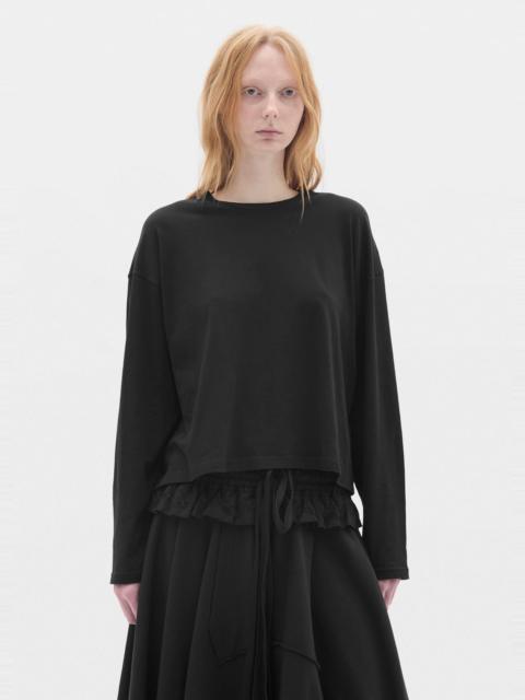 Ann Demeulemeester Nikita Relax Fit Long Sleeve Boxy T-Shirt