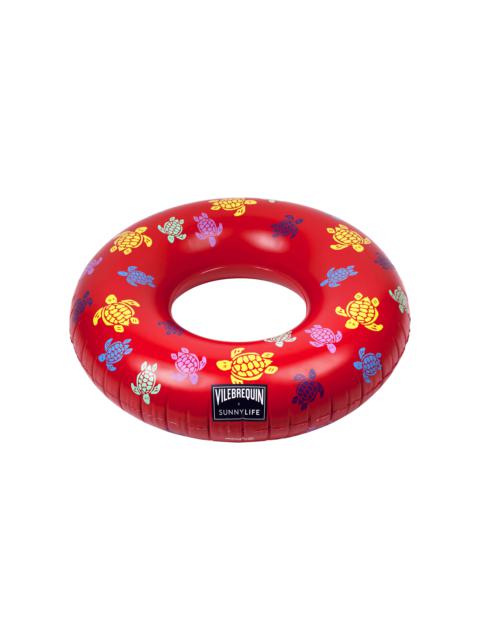 Vilebrequin Inflatable Pool Ring Ronde des Tortues - VILEBREQUIN X SUNNYLIFE