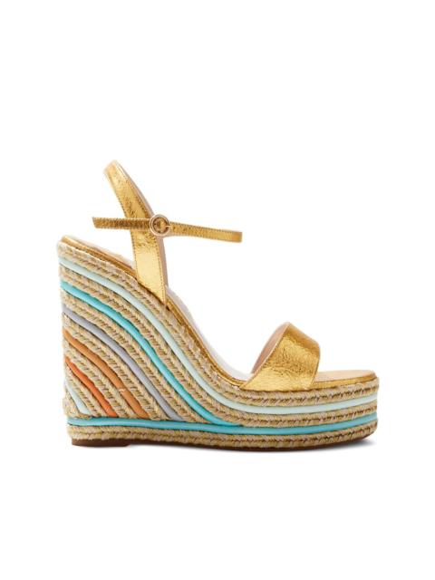 SOPHIA WEBSTER raffia wedge sandals