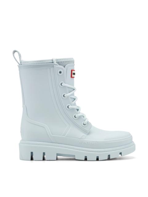 HUNTER Women's Diana Waterproof Lace-Up Rain Boots