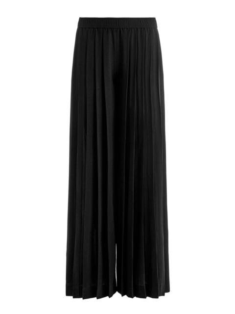 Alice + Olivia JENNA PLEATED PANT - BLACK
