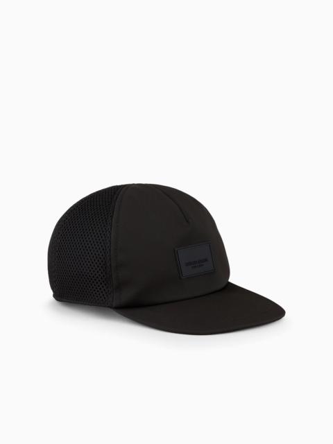 GIORGIO ARMANI Technical nylon baseball cap ASV