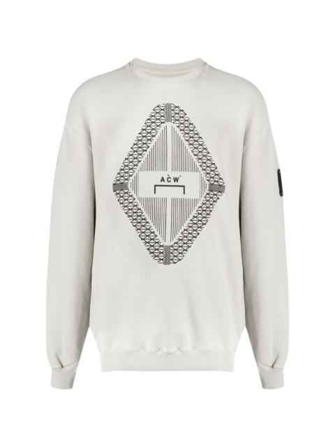A-COLD-WALL* Gradient logo-print sweatshirt