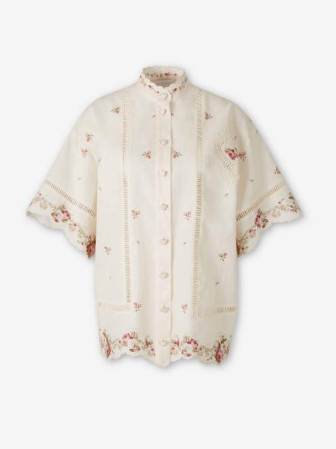 PATIENCE LINEN BLOUSE