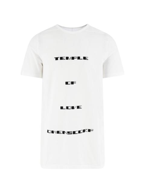 Rick Owens DRKSHDW T-SHIRT “TEMPLE OF LOVE”