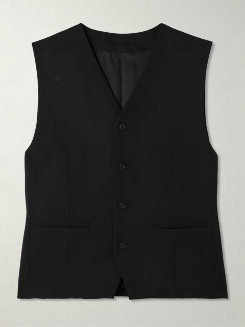 ssstein Belted Wool-gabardine Vest