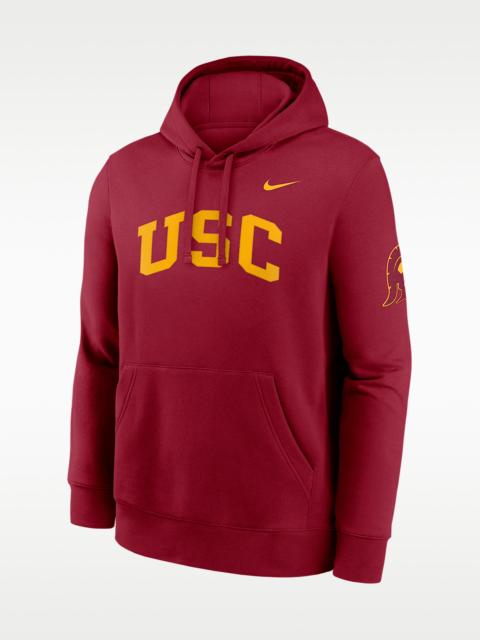 Nike USC Sideline Club Men's Nike College Pullover Hoodie
