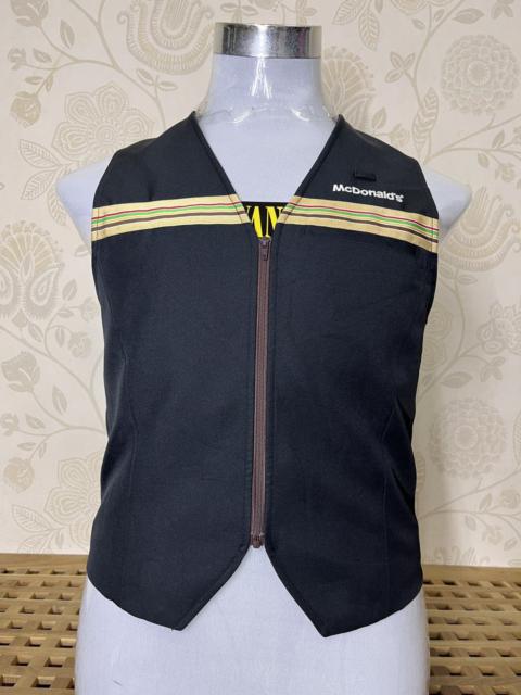 Other Designers Uniform Wares - Vintage McDonalds Japan Workers Uniform Vest Collector Item