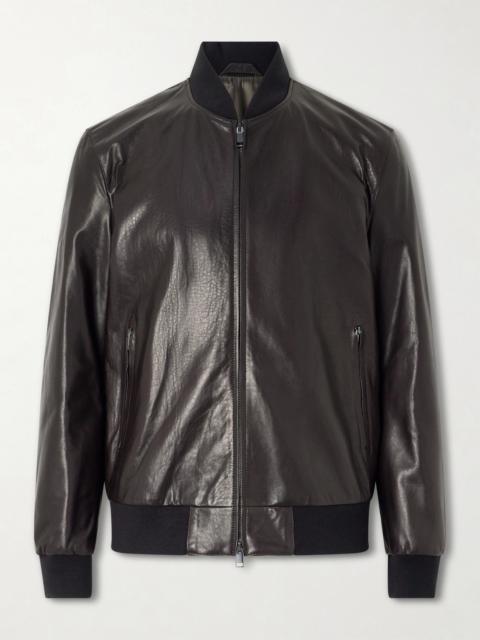 Brioni Leather Jacket
