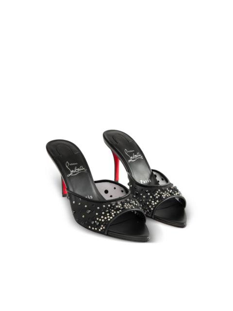 Christian Louboutin Miss Z crystal-embellished mules