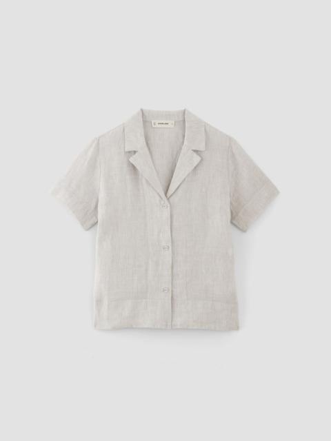 EVERLANE THE NOTCH SHIRT IN LINEN