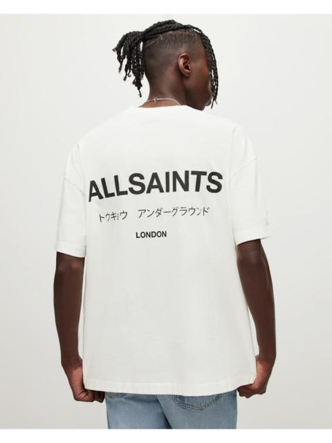 ALLSAINTS UNDERGROUND OVERSIZED CREW T-SHIRT