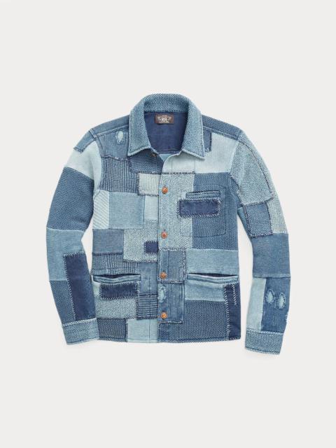 RRL by Ralph Lauren Patchwork Cotton Workshirt Sweater