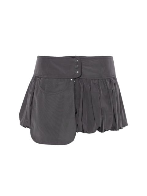 LOW CLASSIC bubble mini skirt