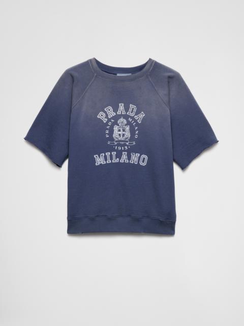Prada Cotton fleece T-shirt
