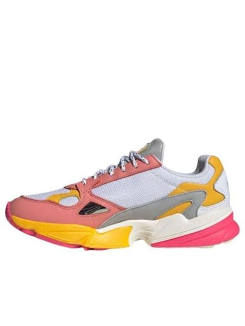 adidas (WMNS) adidas originals Falcon W 'White Pink Yellow' EG9933