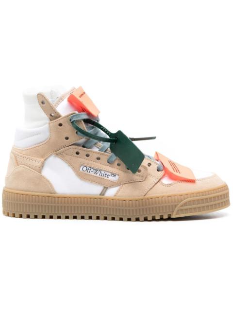 Off-White OFF-WHITE 3.0 Off Court High-Top Sneakers White Sand Suede