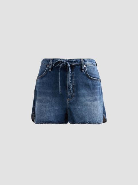 rag & bone Women's Nolan Drawstring Denim Shorts - Emerson