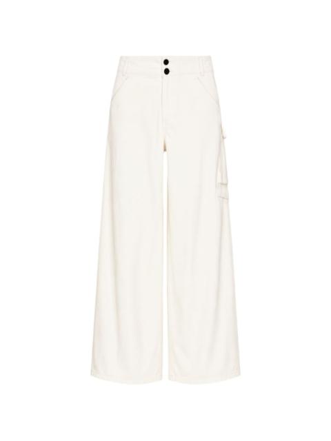self-portrait wide-leg pants