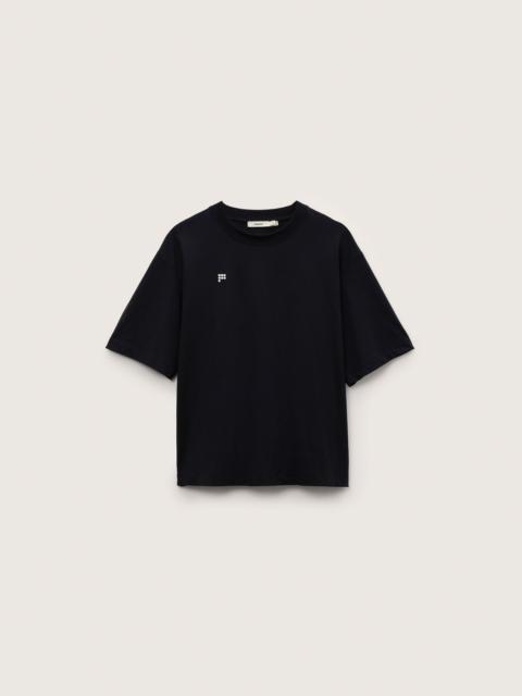 PANGAIA Womens Oversized T-Shirt - Black