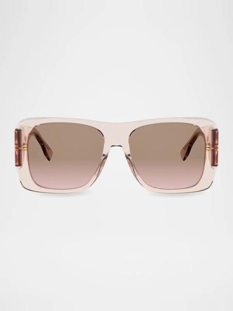 FENDI Forever Fendi 55MM Oversized Square Sunglasses