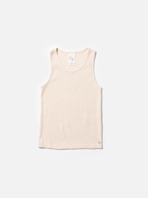 Nudie Jeans Elsie Rib Tank Top Egg White