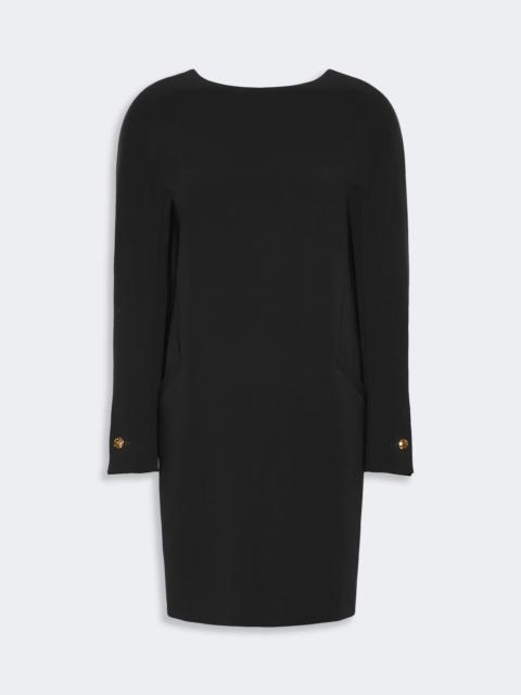 Max Mara FRONDA Cady tunic dress - BLACK