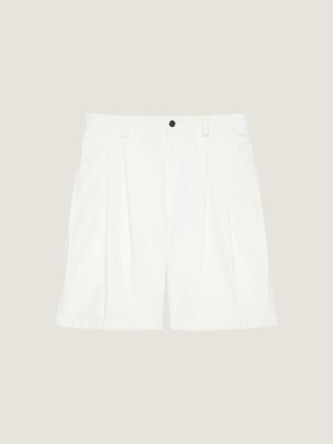 Givenchy TWO-PLEAT BERMUDA SHORTS IN COTTON