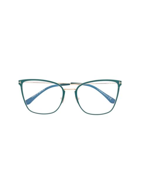 TOM FORD cat-eye frame glasses