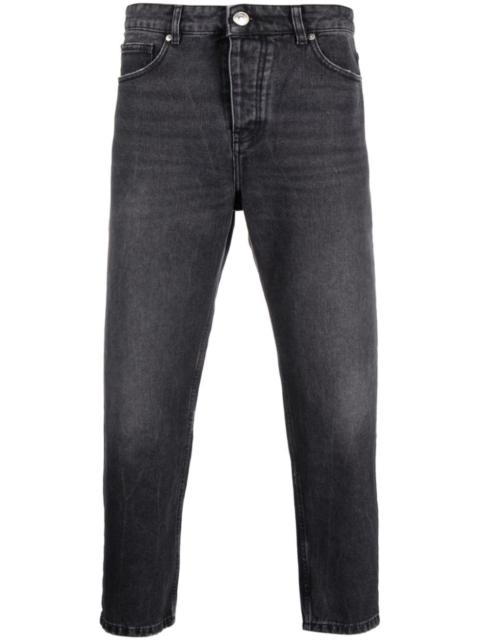 AMI Paris mid-rise cropped jeans
