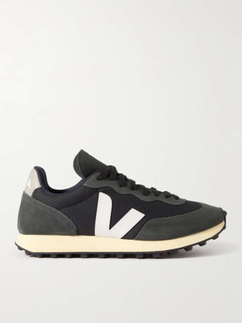 VEJA Rio Branco Leather-Trimmed Alveomesh and Suede Sneakers