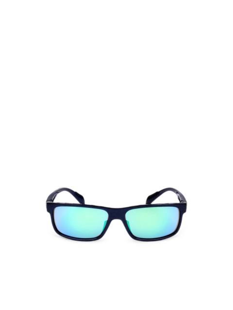 adidas rectangle-frame sunglasses