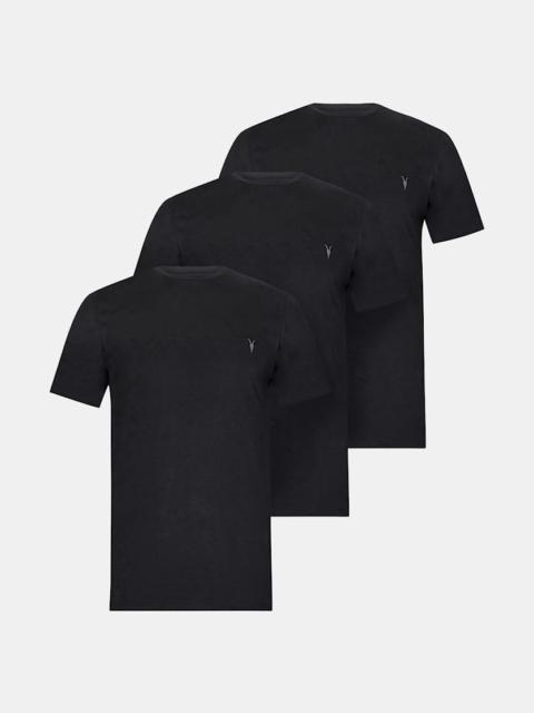 ALLSAINTS BRACE BRUSHED COTTON 3 PACK T-SHIRTS