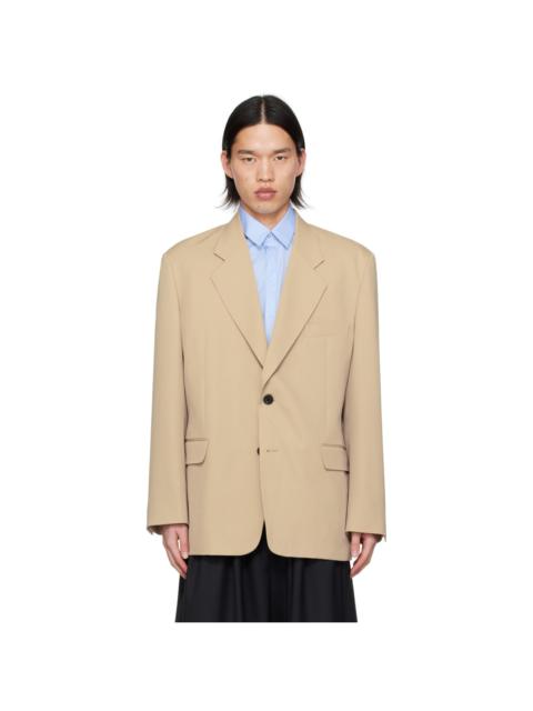 Wooyoungmi Beige Two-Button Blazer