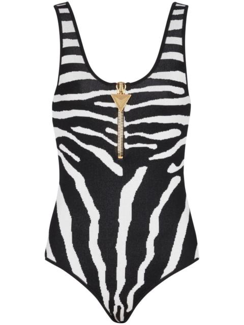 Balmain zip-front bodysuit