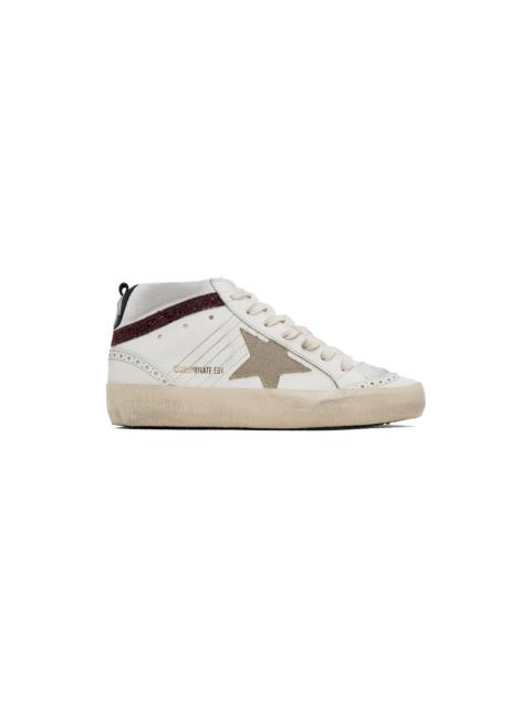 SSENSE Exclusive White Mid Star Sneakers
