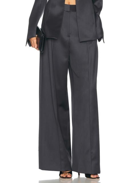GRACE LING Claw Belt Loop Tailored Trouser