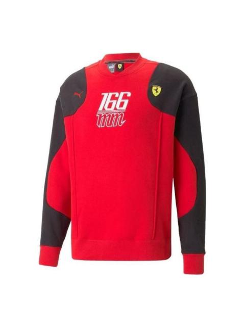 PUMA PUMA Scuderia Ferrari Statement Crew  Neck Sweatshirt 'Red' 538108-02