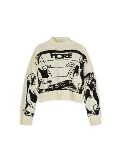 MSGM Wool turtleneck sweater from the collaboration of "Lorenza Longhi and MSGM"