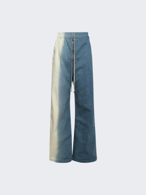 Rick Owens DRKSHDW Geth Belas Denim Pants Toothpaste Degrade